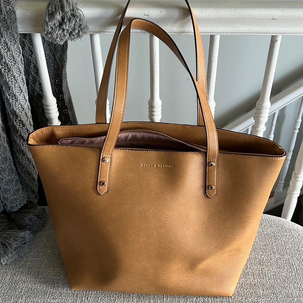 Poppy & Peonies Go Getter Tote Bag
